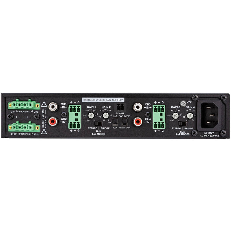 Crestron AMP-X300 X-Series 4-Channel 300W Amplifier