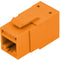 Belden REVConnect CAT6+ UTP Modular Jack (T568 A/B, Orange, 24-Pack)