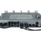 Cable Techniques Low-Profile Right Angle XLR-3F to Straight 1/4" TRS Male Patch Cable (3')