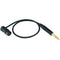 Cable Techniques Low-Profile Right Angle XLR-3F to Straight 1/4" TRS Male Patch Cable (18")