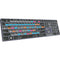 Logickeyboard Adobe Graphic Designer TITAN Wireless Backlit US English Keyboard for Windows