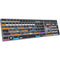 Logickeyboard Blender 3D TITAN Wireless Backlit US English Keyboard for Windows