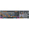 Logickeyboard Blender 3D TITAN Wireless Backlit US English Keyboard for Windows