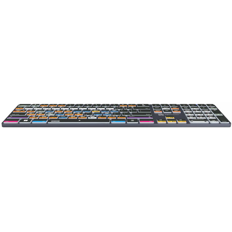 Logickeyboard Blender 3D TITAN Wireless Backlit US English Keyboard for Windows