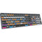 Logickeyboard Blender 3D TITAN Wireless Backlit US English Keyboard for Windows