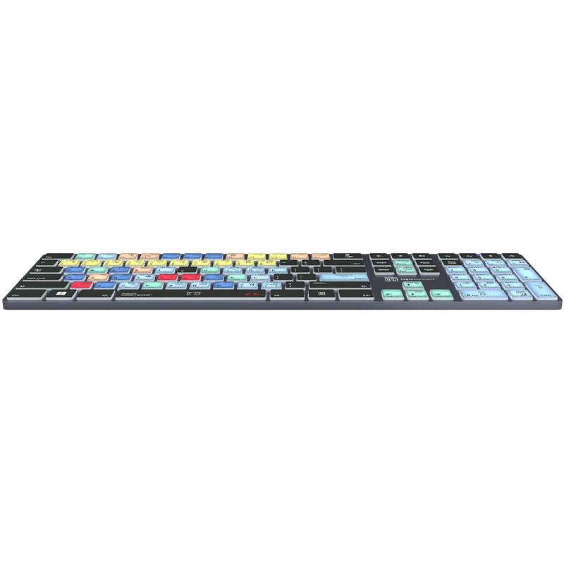 Logickeyboard Steinberg Cubase and Nuendo TITAN Wireless Backlit US English Keyboard for Windows