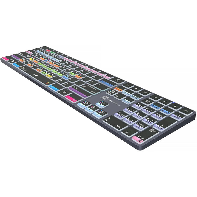 Logickeyboard FL Studio TITAN Wireless Backlit US English Keyboard for Windows