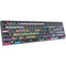 Logickeyboard FL Studio TITAN Wireless Backlit US English Keyboard for Windows
