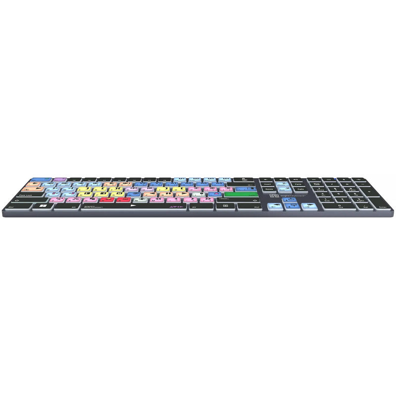 Logickeyboard Avid Media Composer TITAN Wireless Backlit US English Keyboard for Windows