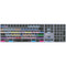 Logickeyboard Avid Media Composer Pro TITAN Wireless Backlit US English Keyboard for Windows