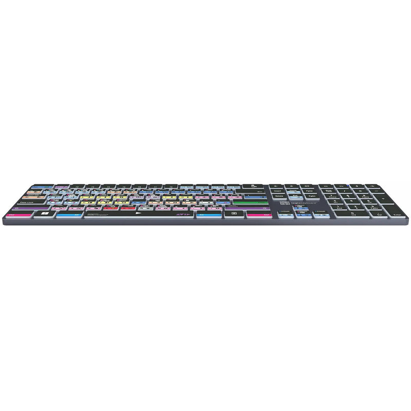 Logickeyboard Avid Media Composer Pro TITAN Wireless Backlit US English Keyboard for Windows
