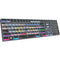 Logickeyboard Avid Media Composer Pro TITAN Wireless Backlit US English Keyboard for Windows