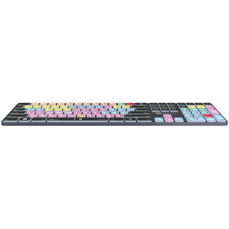 Logickeyboard Avid Pro Tools TITAN Wireless Backlit US English Keyboard for Windows