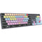 Logickeyboard Avid Pro Tools TITAN Wireless Backlit US English Keyboard for Windows