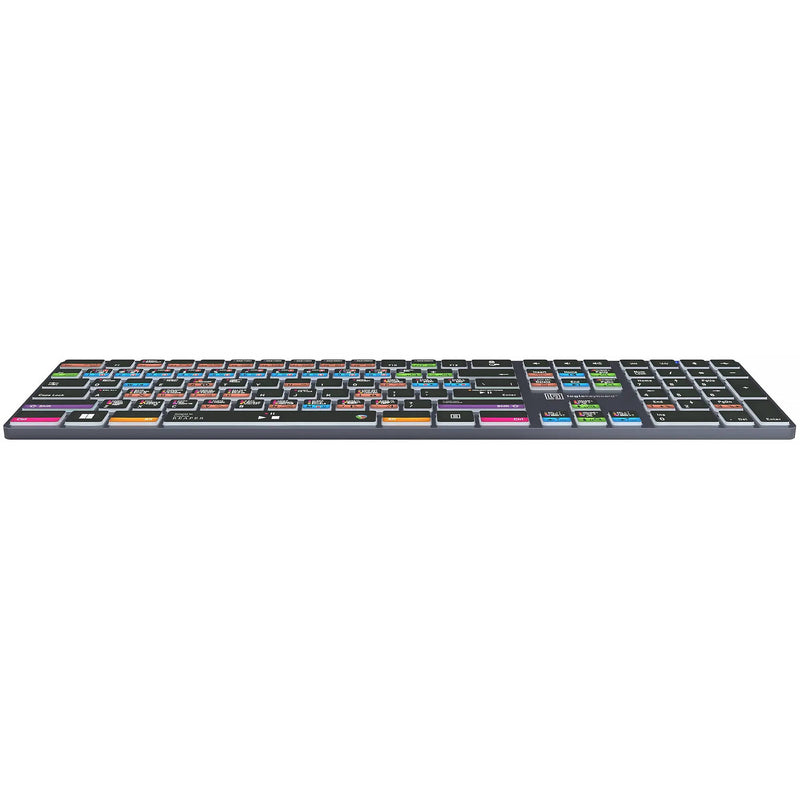 Logickeyboard Cockos Reaper TITAN Wireless Backlit US English Keyboard for Windows