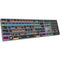 Logickeyboard Cockos Reaper TITAN Wireless Backlit US English Keyboard for Windows