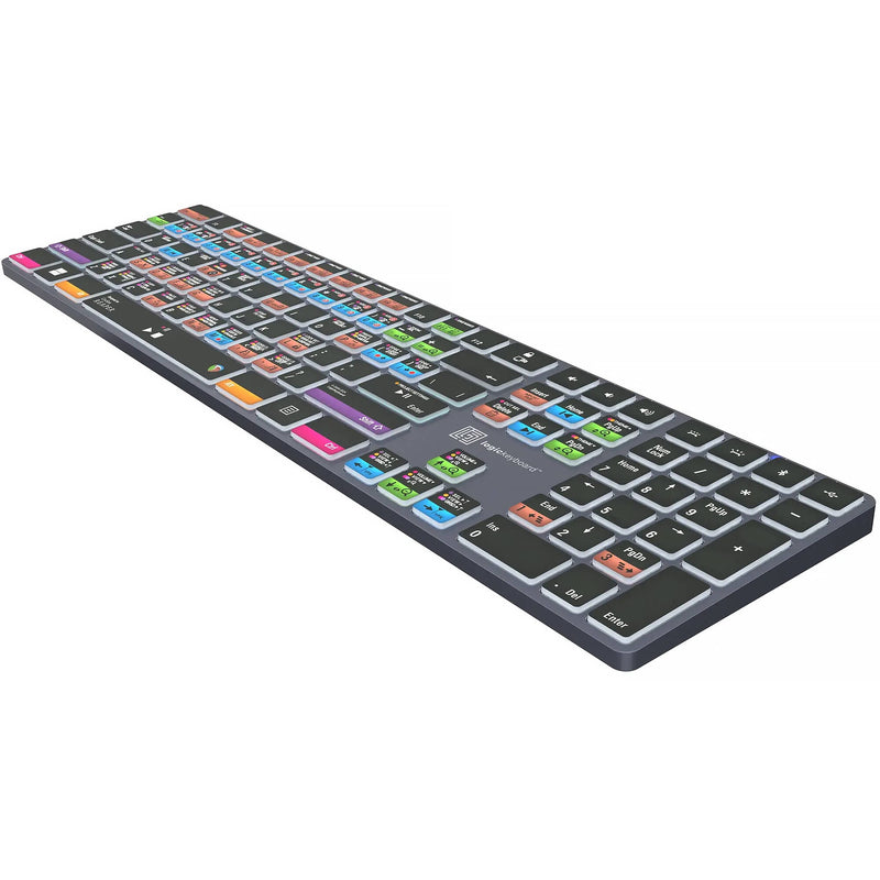 Logickeyboard Cockos Reaper TITAN Wireless Backlit US English Keyboard for Windows