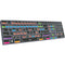 Logickeyboard Cockos Reaper TITAN Wireless Backlit US English Keyboard for Windows