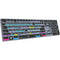 Logickeyboard Davinci Resolve Classic TITAN Wireless Backlit US English Keyboard for Windows