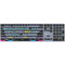 Logickeyboard Davinci Resolve Classic TITAN Wireless Backlit US English Keyboard for Windows