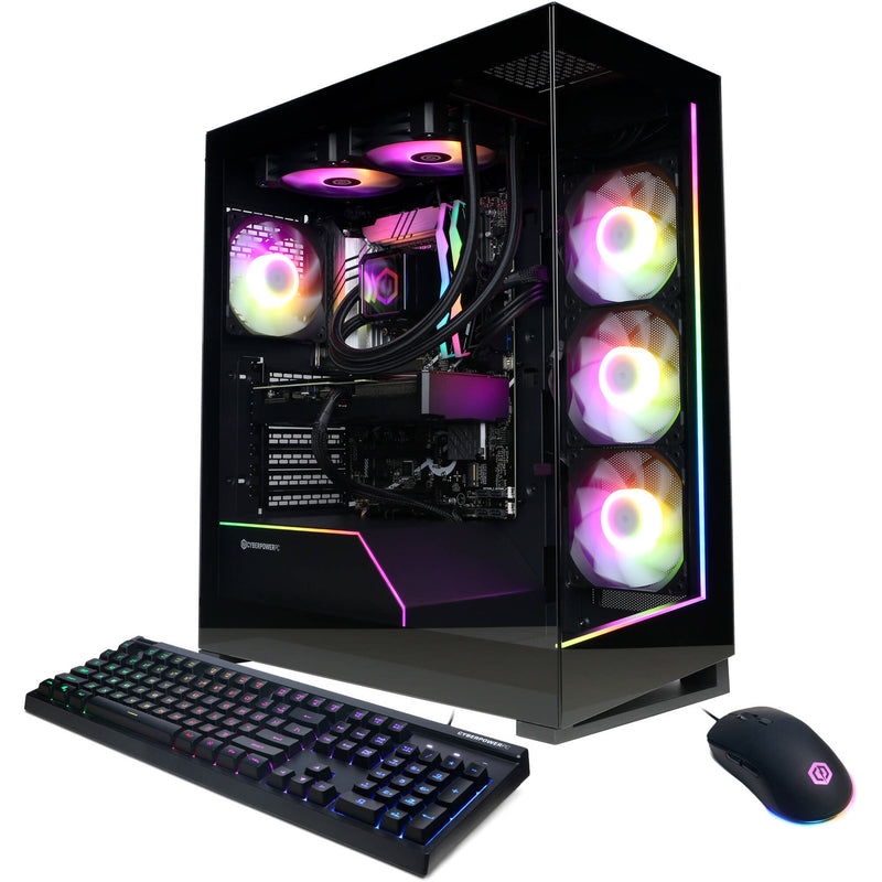 CyberPowerPC Gamer Supreme Liquid Cool Desktop Computer (Black)
