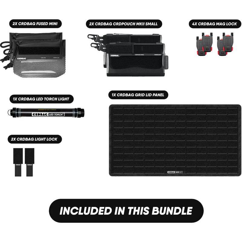 CRDBAG Grid-Lid Bundle 01 (Black)