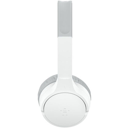 Belkin SoundForm Mini Wireless On-Ear Headphones for Kids (Gen 2, White)