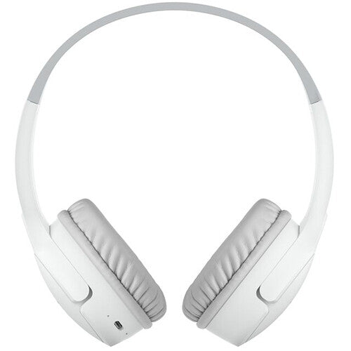 Belkin SoundForm Mini Wireless On-Ear Headphones for Kids (Gen 2, White)