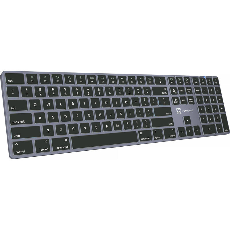 Logickeyboard TITAN Wireless Backlit Keyboard for Mac
