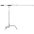 Impact B-EBPA-S Aluminum Boom Arm with Ear (Silver)