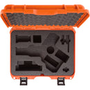 Nanuk 920 Case with Custom-Cut Foam for RS 4 Mini Creator Combo (Orange)