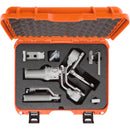 Nanuk 920 Case with Custom-Cut Foam for RS 4 Mini Creator Combo (Orange)