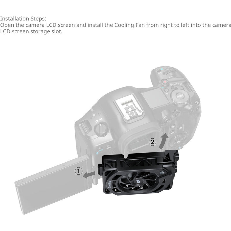 SmallRig Cooling Fan for Canon EOS R5 Mark II & R5