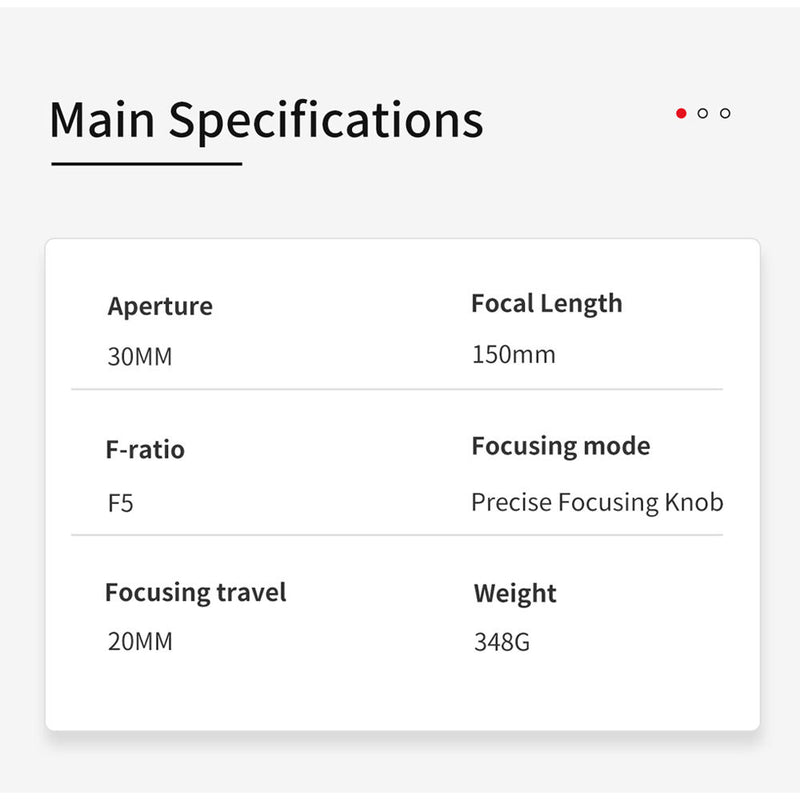 ZWO 30F5 Guide Scope
