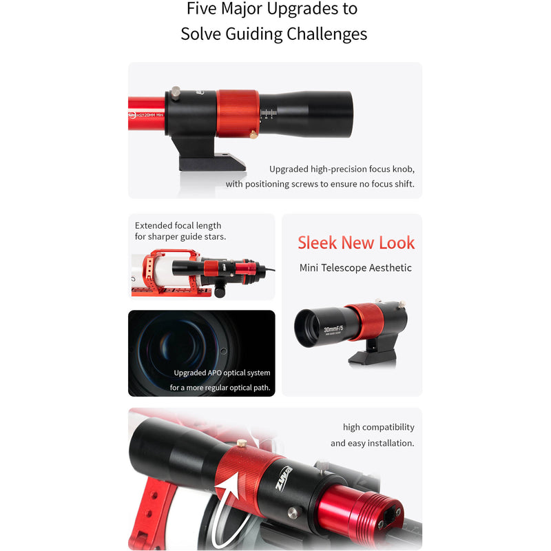 ZWO 30F5 Guide Scope