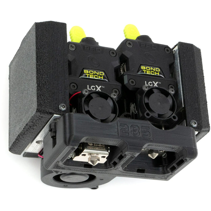 LulzBot Twin Nebula Series 2.85mm Dual Tool Head for 3D Printers