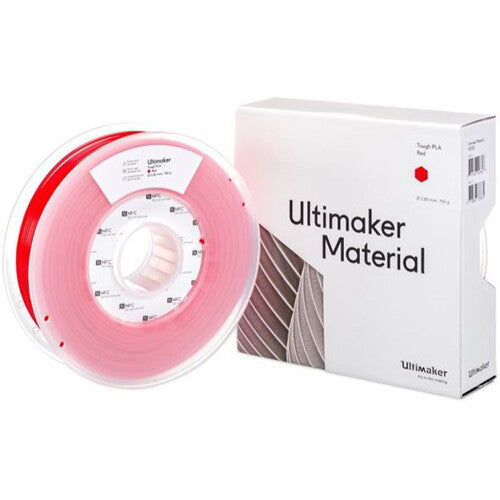 UltiMaker 2.85mm Tough PLA Filament (750g, Red)