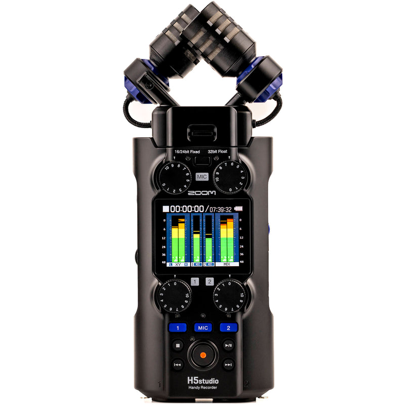 Zoom H5studio 4-Track Handy Recorder with 32-Bit Float Recording