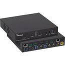 MuxLab USB-C/HDMI 4x2 Presentation HDBaseT Switcher System with Dante