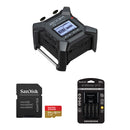 Zoom F3 2-Input / 2-Track Portable Field Recorder Essentials Kit