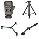 Magnus Wireless LANC Controller with REX VT-6000 Tripod, Telescoping Pan Handle & Dolly Kit