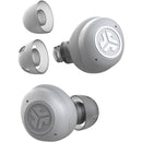 JLab Hear OTC Wireless Hearing Aid Earbuds (White)