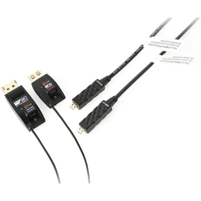 Opticis DisplayPort 1.2 to HDMI 2.0 Converting Detachable Active Optical Cable (164')