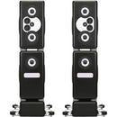 BAREFOOT SOUND MasterStack12 Flagship 4.5-Way Quad 12" Active Studio Monitor and Subwoofer (Black, Pair)