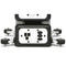 BAREFOOT SOUND MasterStack12 Flagship 4.5-Way Quad 12" Active Studio Monitor and Subwoofer with Handles (Black, Pair)