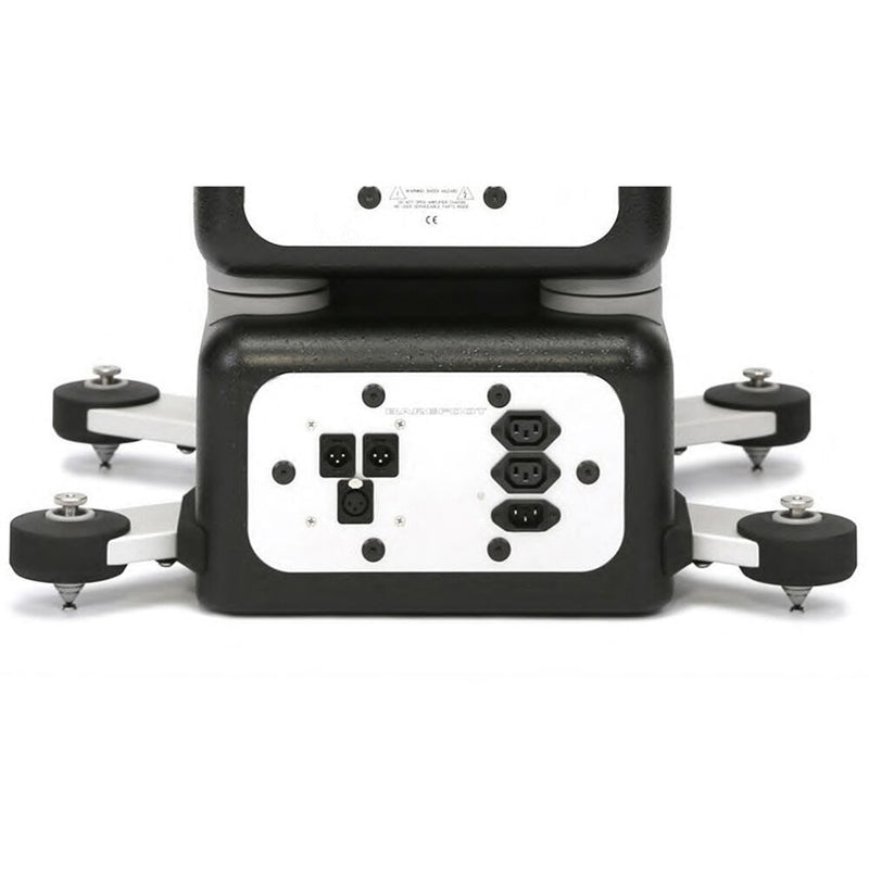 BAREFOOT SOUND MasterStack12 Flagship 4.5-Way Quad 12" Active Studio Monitor and Subwoofer with Handles (Black, Pair)
