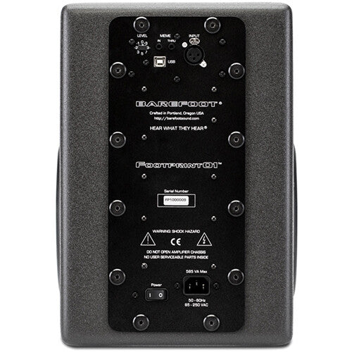 BAREFOOT SOUND Footprint01 3-Way Dual 8" Active Studio Monitor (Pair)