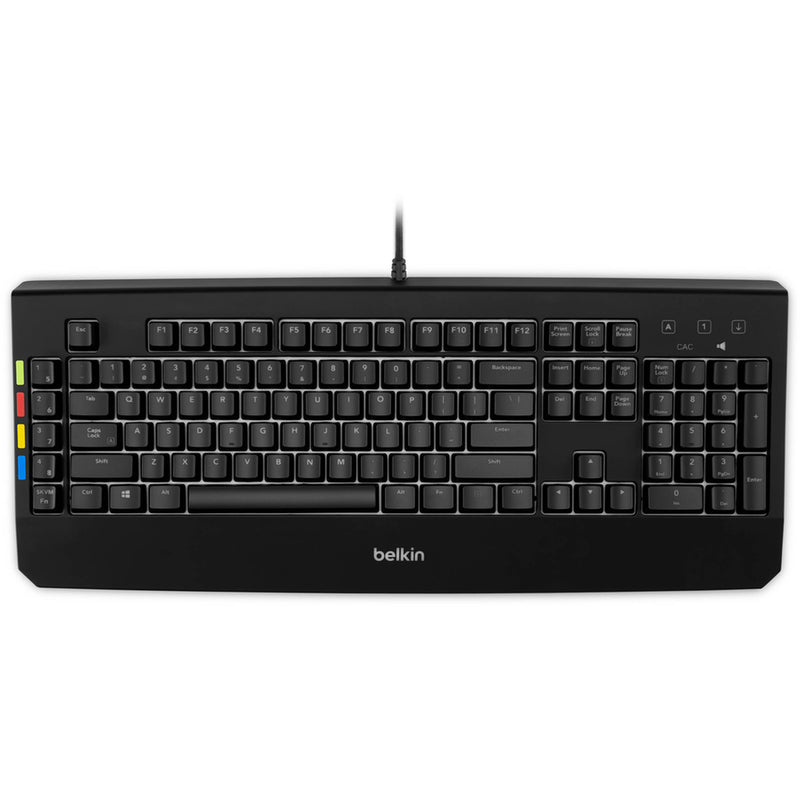 Belkin Cybersecurity and Secure KVM Remote Control with Integrated Keyboard
