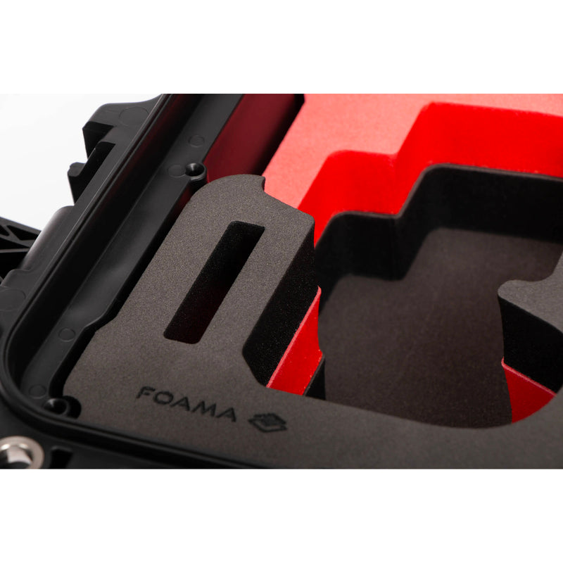Foama Compact Camera Case for Canon EOS R5, R5 II, R6, R6 II, R7 (Red Insert)
