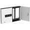 AtlasIED AZMP8-DW Atmosphere 8-Zone Signal Processor with 1200W Amplifier and Dante in Wall Mount Cabinet